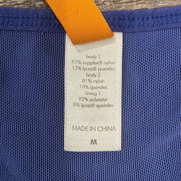 Lucy Women's Perfect Core Racerback Top Cobalt Blue Size M - Picture 8 of 9